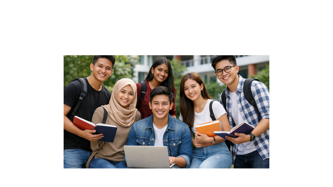 Local Malaysian students at DIT campus